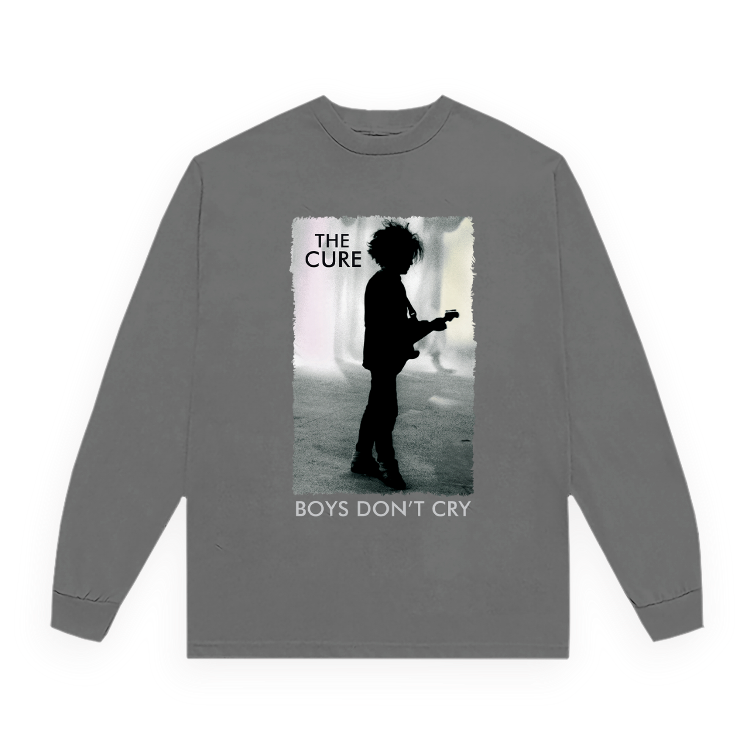 Boys Don't Cry Grey Long Sleeve – The Cure EU