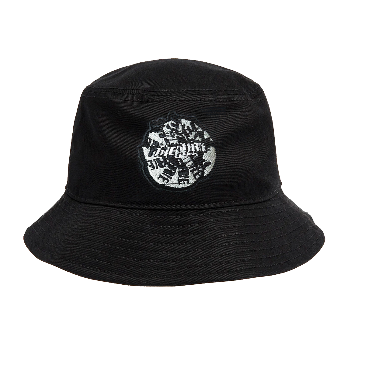 Festival Summer Black Bucket Hat