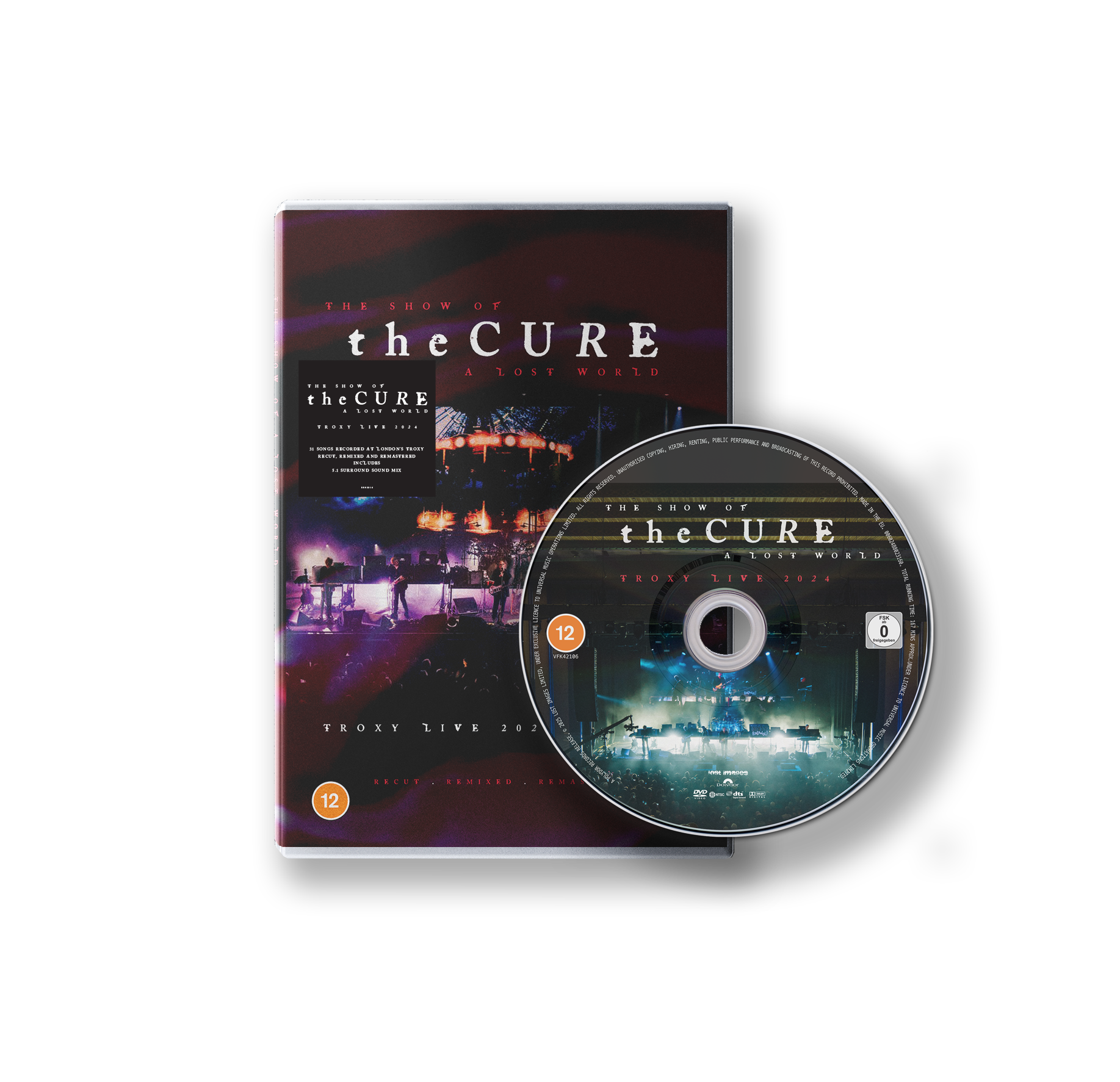 The Show Of A Lost World (Troxy Live 2024) DVD – The Cure EU