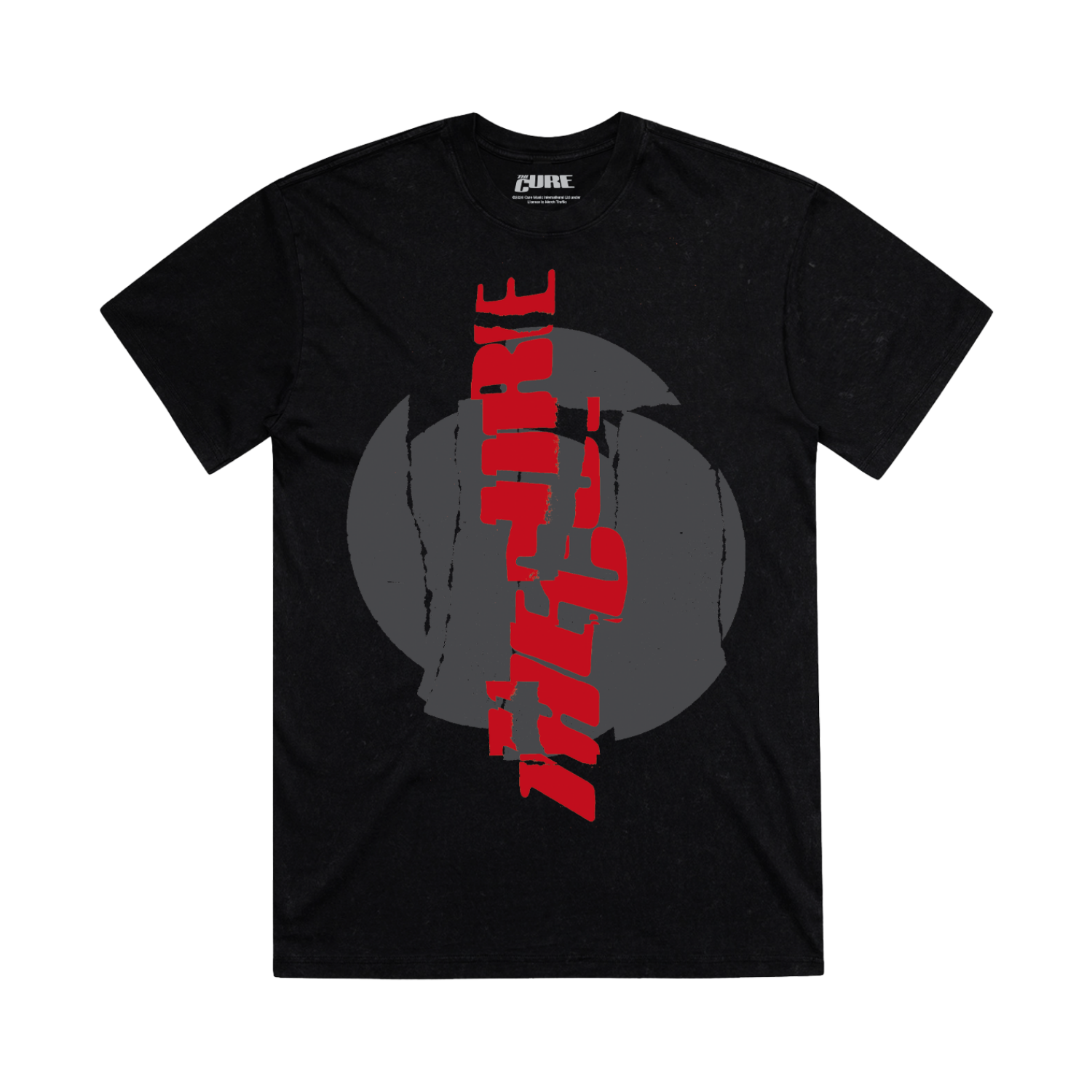 Vertical Festival Summer Black/Red T-Shirt – The Cure EU