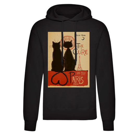 PARIS EVENT LOVECATS BLACK HOODIE