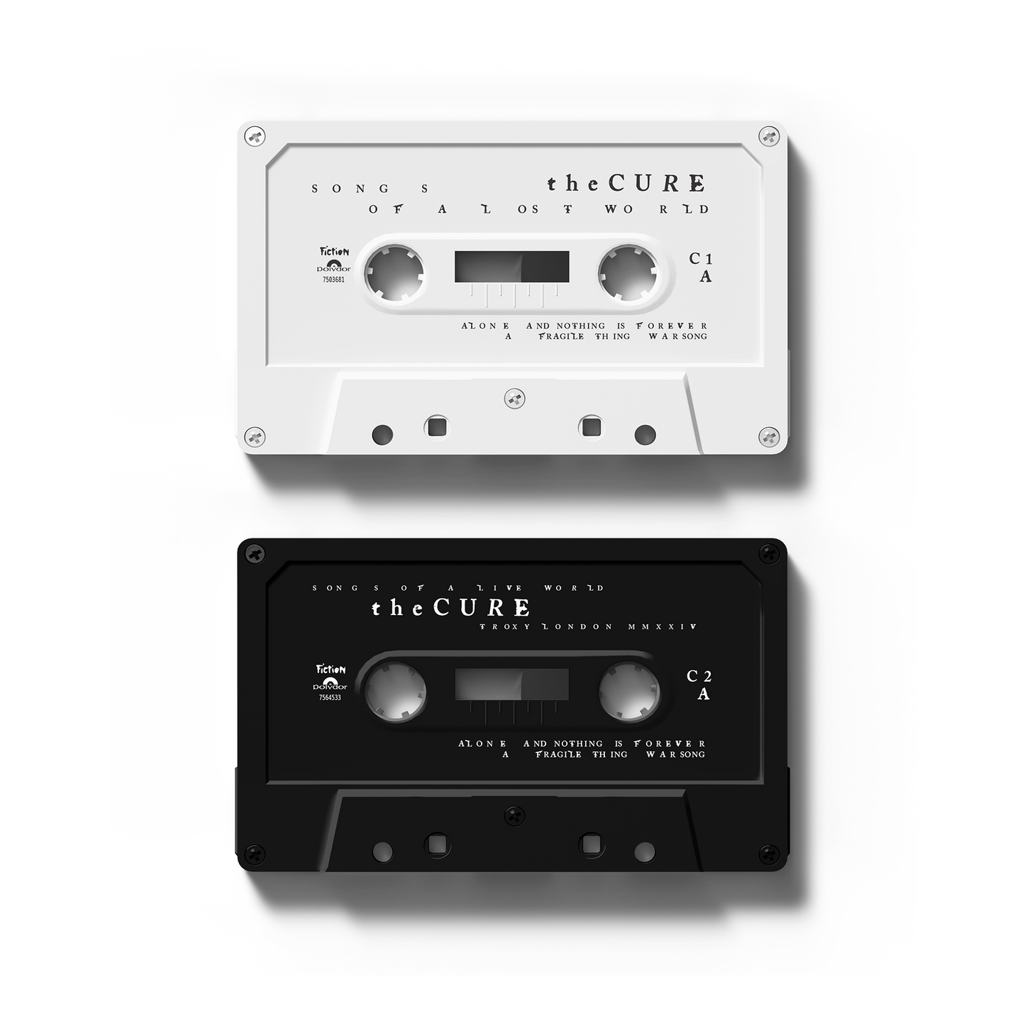 SONGS OF A LOST WORLD + SONGS OF A LIVE WORLD : TROXY LONDON MMXXIV - DUAL CASSETTE