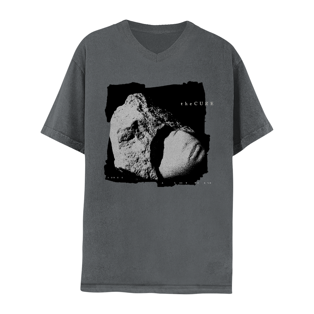 SONGS OF A LOST WORLD GREY V-NECK