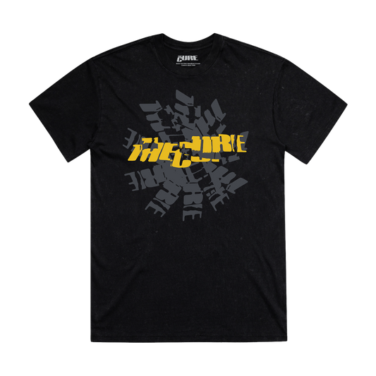 Festival Summer Dateback Black/Yellow T-Shirt