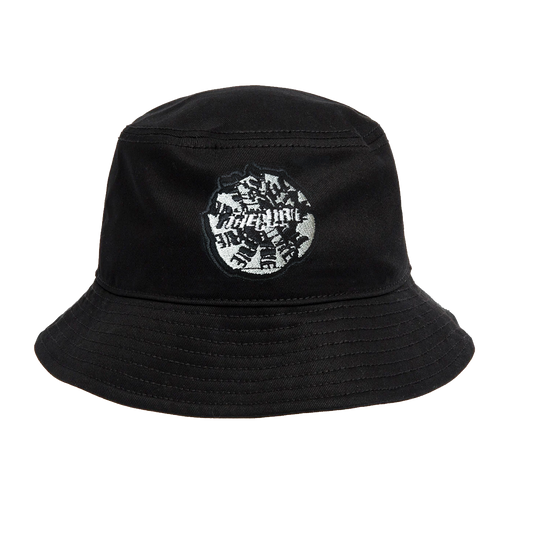 Festival Summer Black Bucket Hat