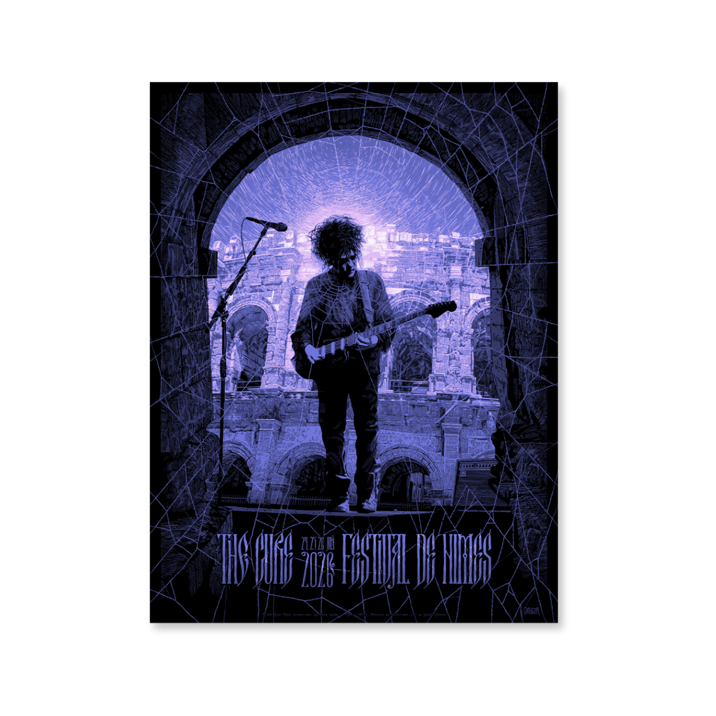Nimes July 24 2026 Limited Edition Event Poster