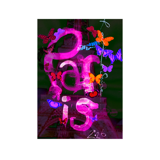 Exclusive Paris Event Poster (Pink)