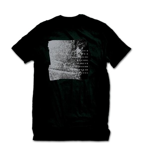 SONGS OF A LOST WORLD BLACK CREW NECK TEE