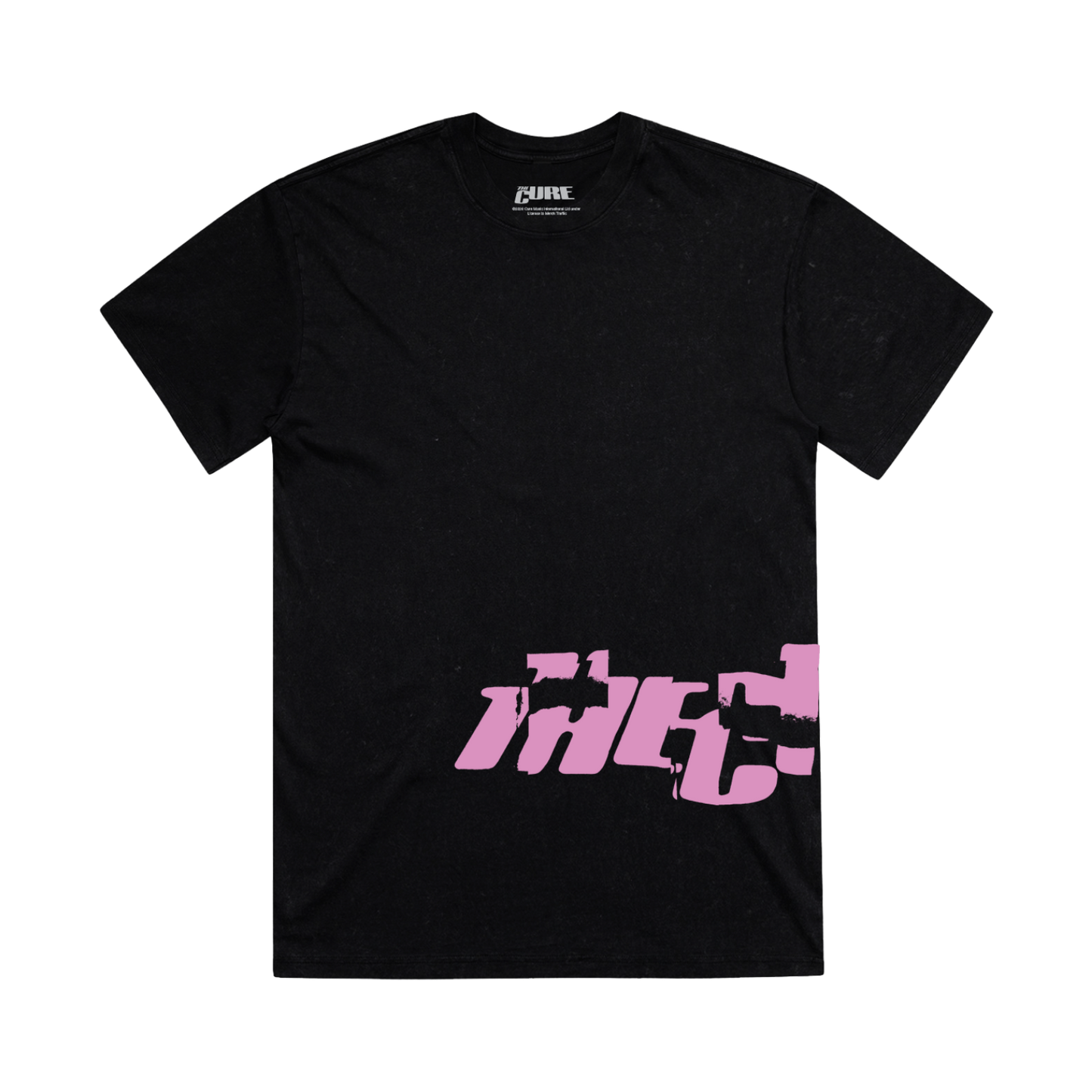 The Cure Festival Summer Black/Pink T-Shirt