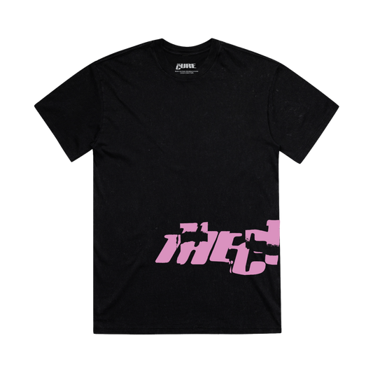 The Cure Festival Summer Black/Pink T-Shirt