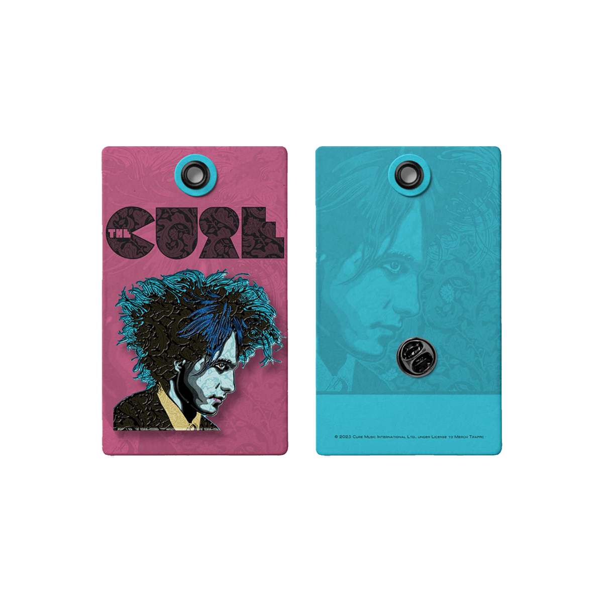 The Cure x Sperry Enamel Pin